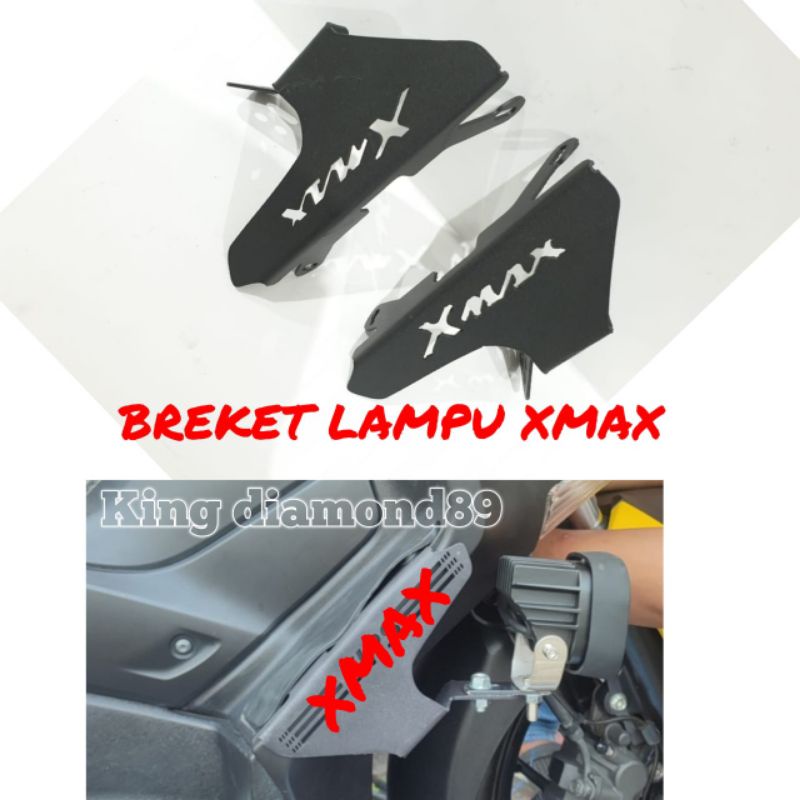 Breket lampu pegangan lampu tembak Xmax