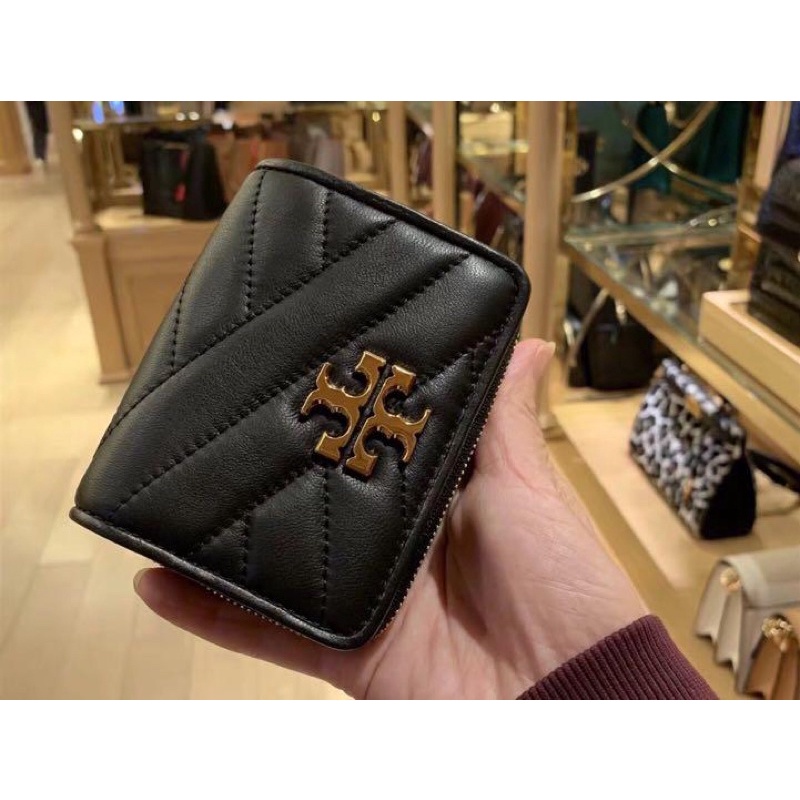 Tory Burch Kira Chevron Mini Slim Wallet (TB4F8833)