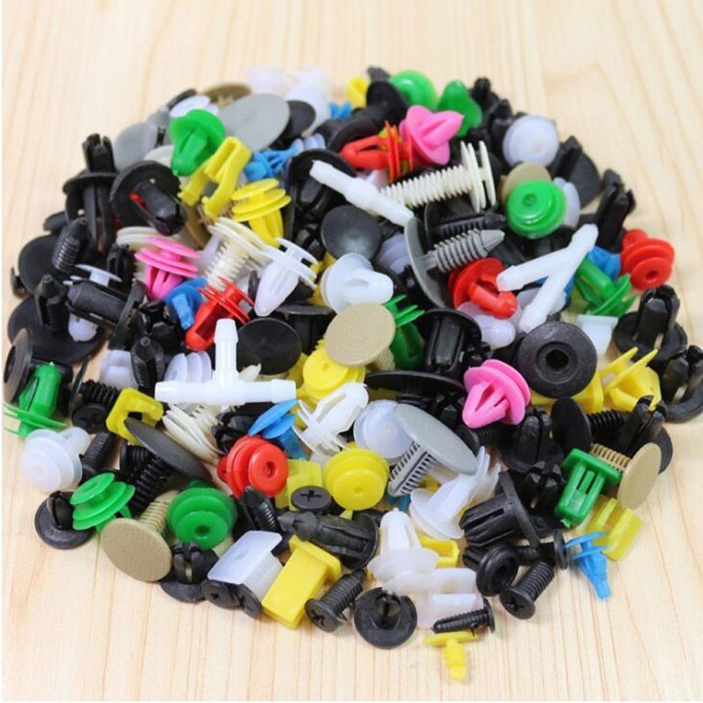 100 pcs Klip Rivet Bumper Untuk Mobil