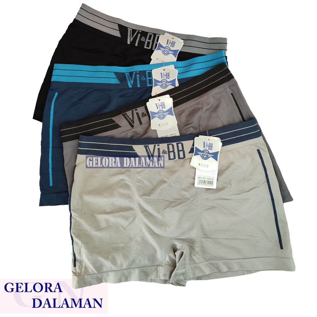 1 Pcs Boxer Pria Celana Dalam Celana Dalam