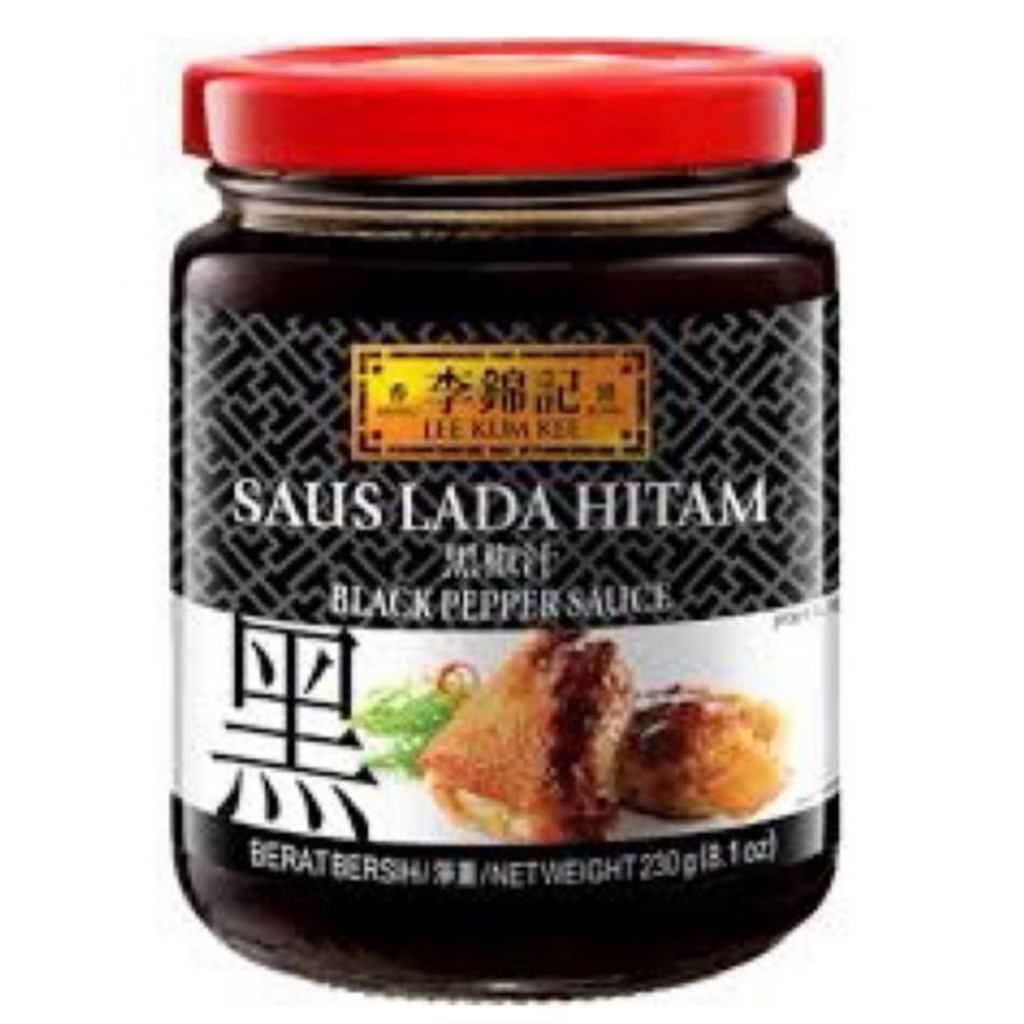 

Lee Kum Kee Black Pepper (Saus Lada Hitam) 230 gr