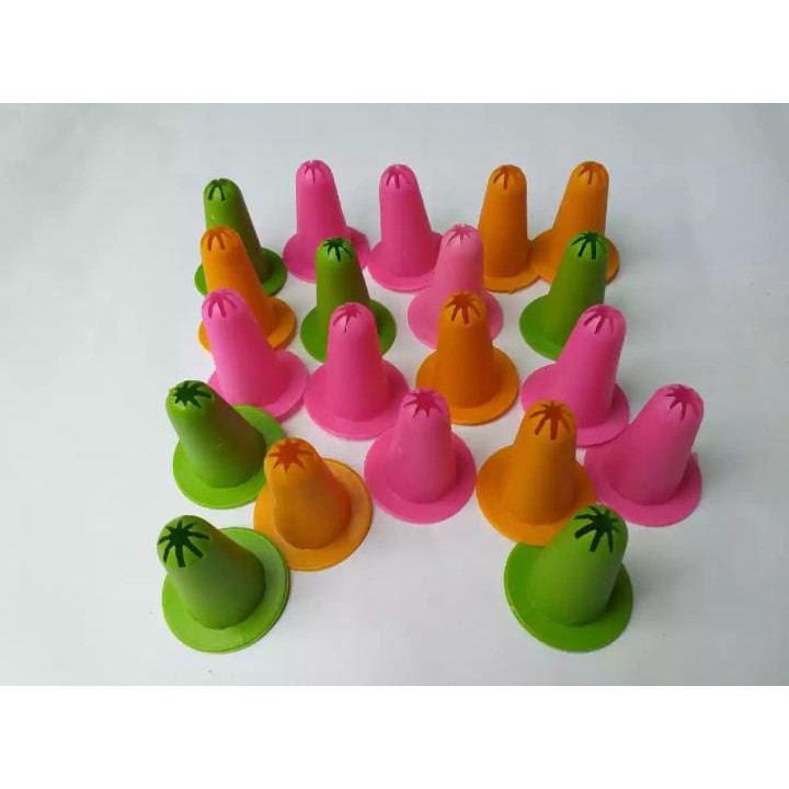 CETAKAN KUE SEMPRIT PLASTIK 6PCS / SPUIT PLASTIK KUE SEMPRIT