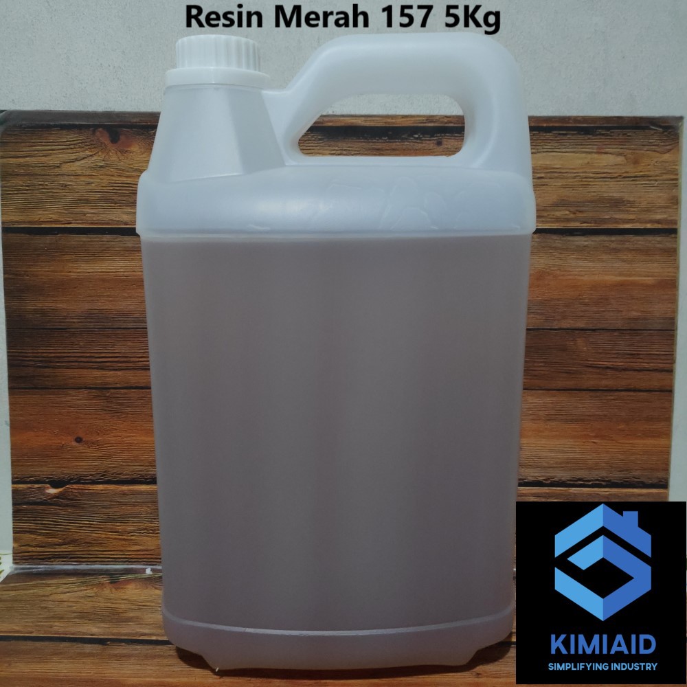 Resin Merah 157 5Kg - Resin Merah 157 - Resin Butek 157 - Resin SHCP Yulakac Eternal - Resin Meja