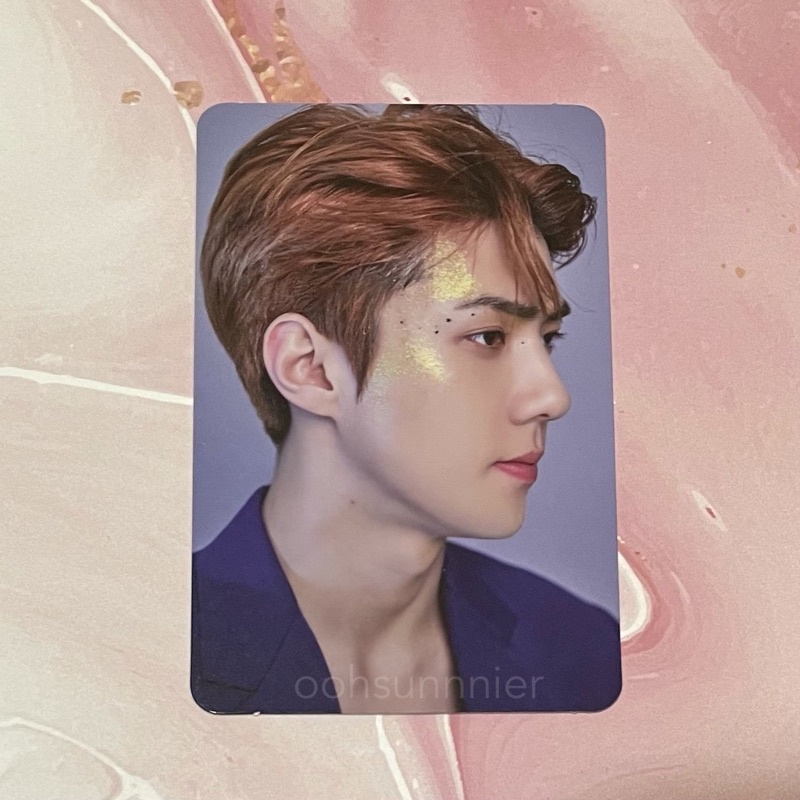SEHUN EXPLORATION FORTUNE PHOTOCARD PC