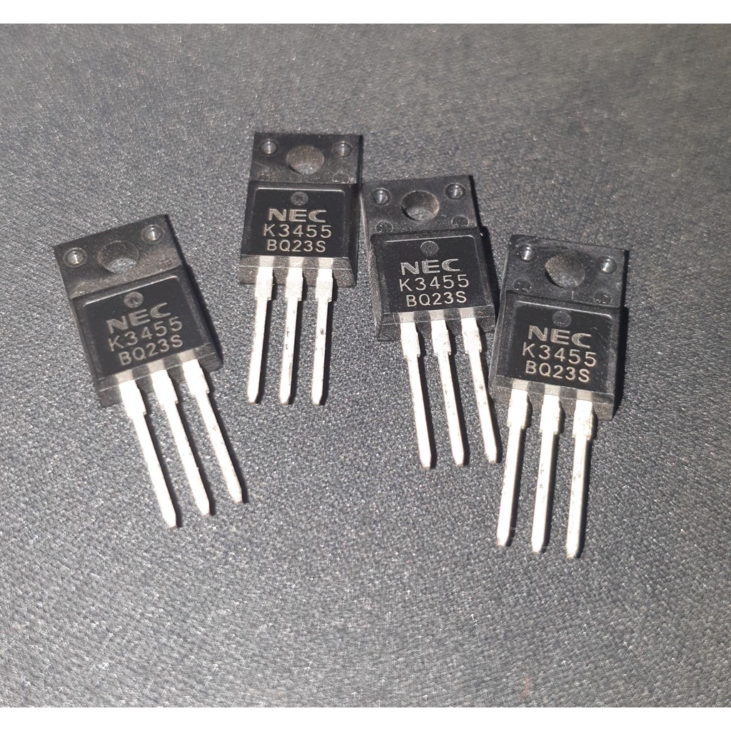 Transistor K3455 2SK3455 N-Channel Power MOSFET 12A 500V TO-220