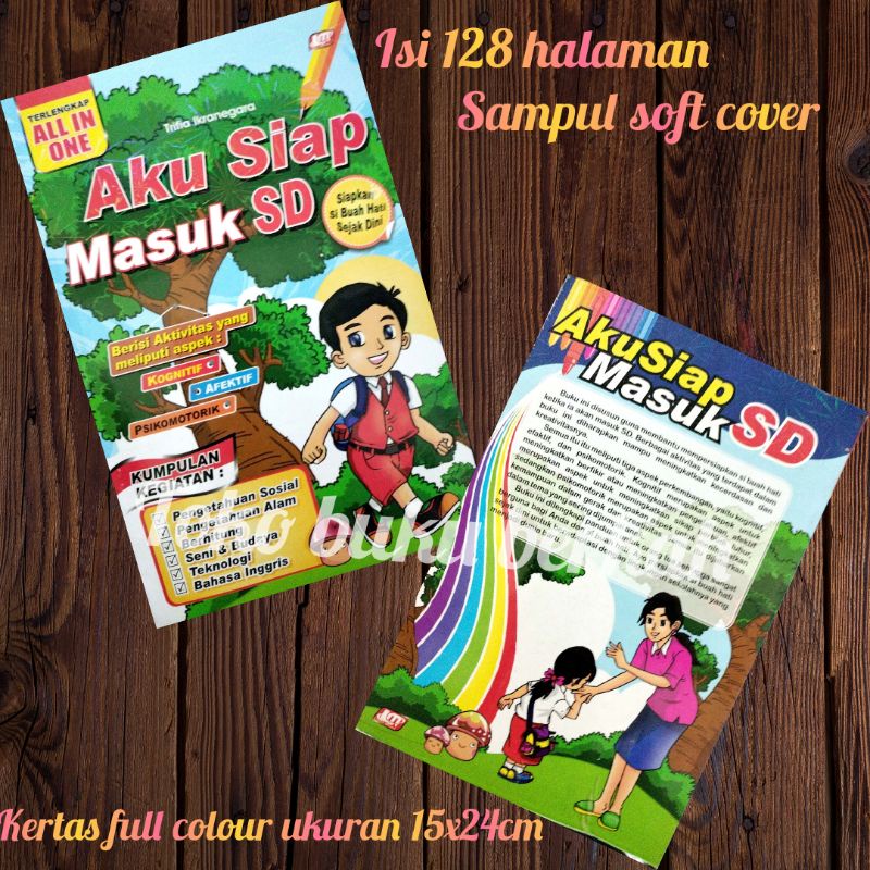 buku aku siap masuk sd terlengkap All IN One 15x24cm