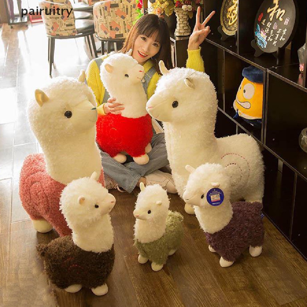 Prt Mainan Boneka Plush Llama Alpaca Kartun 28cm Untuk Bayi / Anak PRT