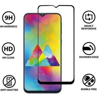 SAMSUNG A03 A03 CORE A02 M02 A02S M10 M20 M30 M30S TEMPRED GLASS FULL LEM ANTI GORES KACA TEMPERED SCREEN GUARD FULL COVER PELINDUNG LAYAR