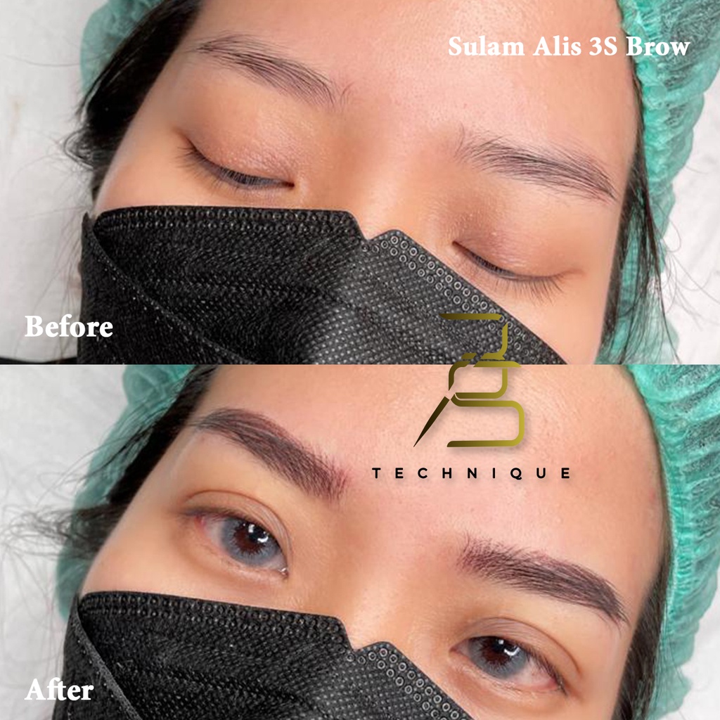 PROMO  Treatment Sulam Alis Hairstroke 3S Brow by OWNER / Sulam Medan