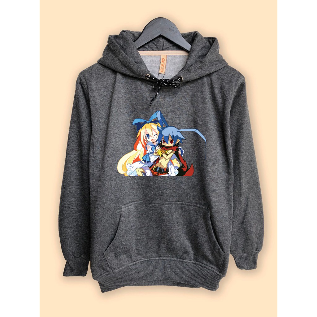 jaket hoodie premium games disgaea