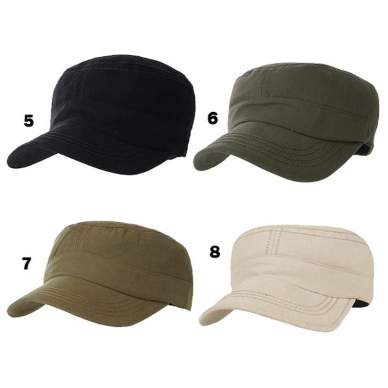 Topi Komando Kanvas Military Caps