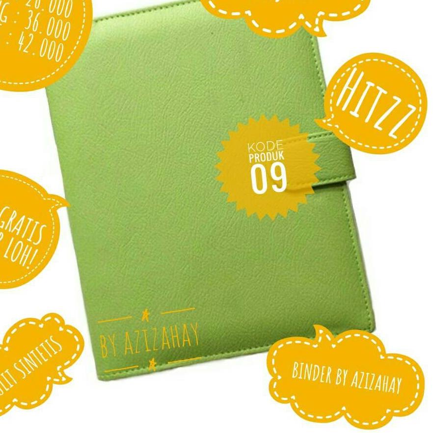 

BINDER READY POLOS HIJAU MATCHA 26 RING (B5) ✔