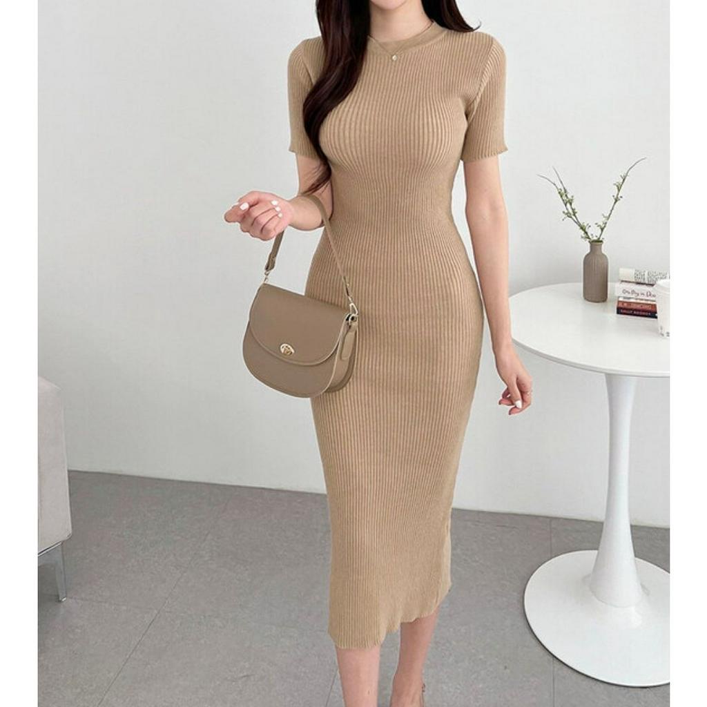 HCL Dress Maddy - Midi DressWanita - Casual Dress Terbaru