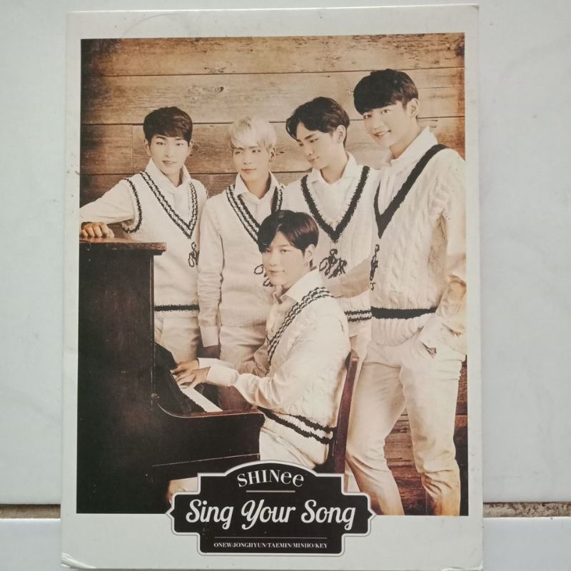 Album Jepang SHINee- Sing Your Song - Side B