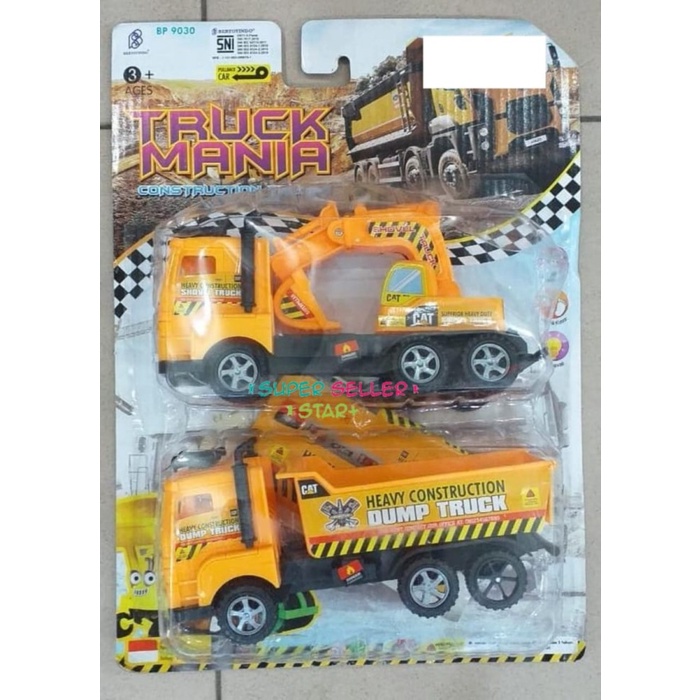 MAINAN MOBIL TRUCK MANIA/MAINAN TRUCK ANAK ANAK/MAINAN TRUCK CONSTRUCT