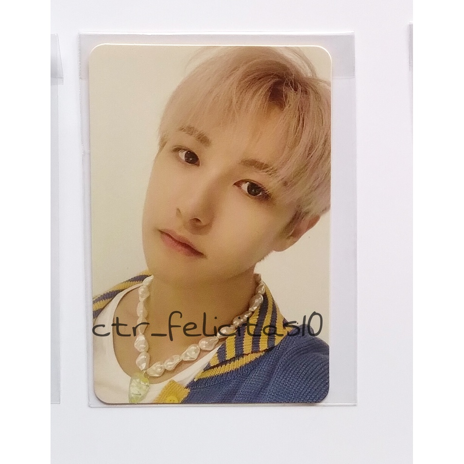 Photocard Renjun NCT 2020 Departure