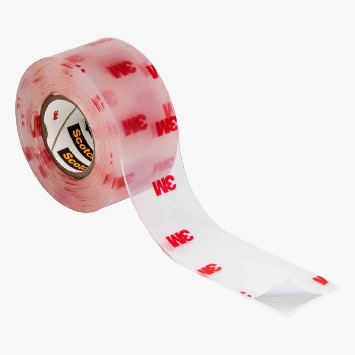 

Nikmati 3M Double Tape Scotch Permanent Tape Mounting Transparant Clear 4.5 Kg Limited