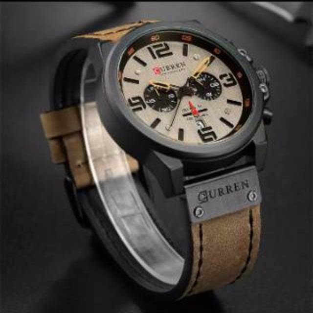 CURREN 8314 Kuarsa Chrono Jam Tangan Pria / Tahan air