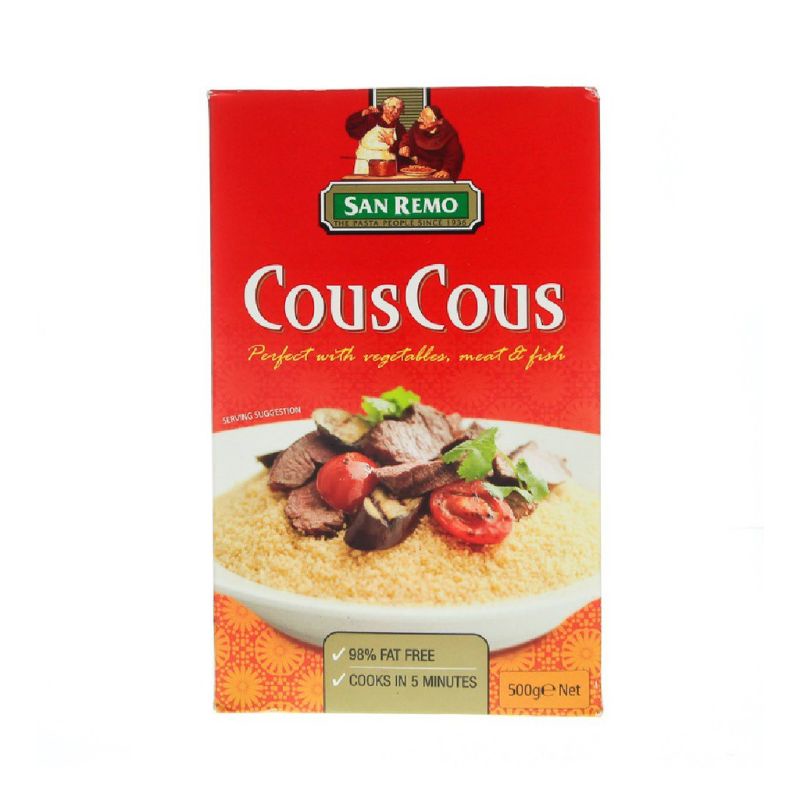 

SAN REMO COUS COUSKemasan kotak isi 500gr