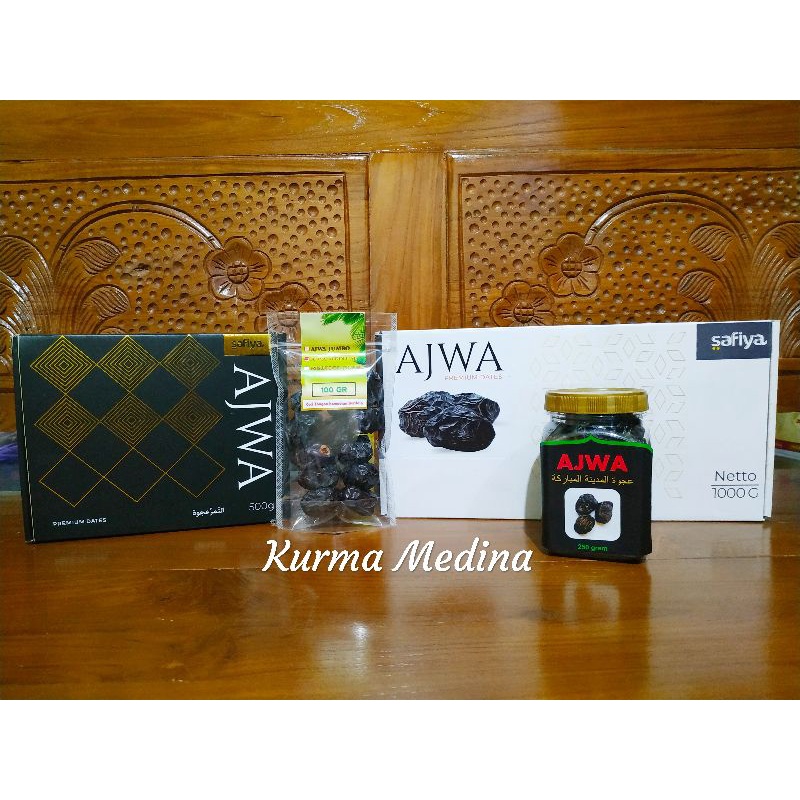 

100 gr AJWA MADINAH PREMIUM KURMA NABI
