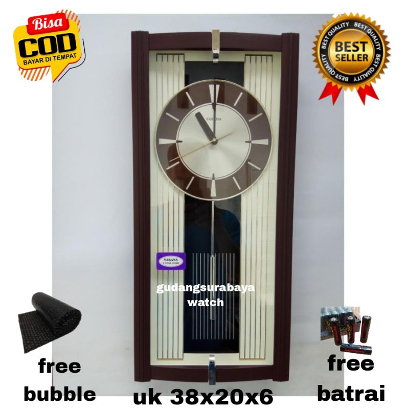 JAM DINDING SAKANA BANDUL 388