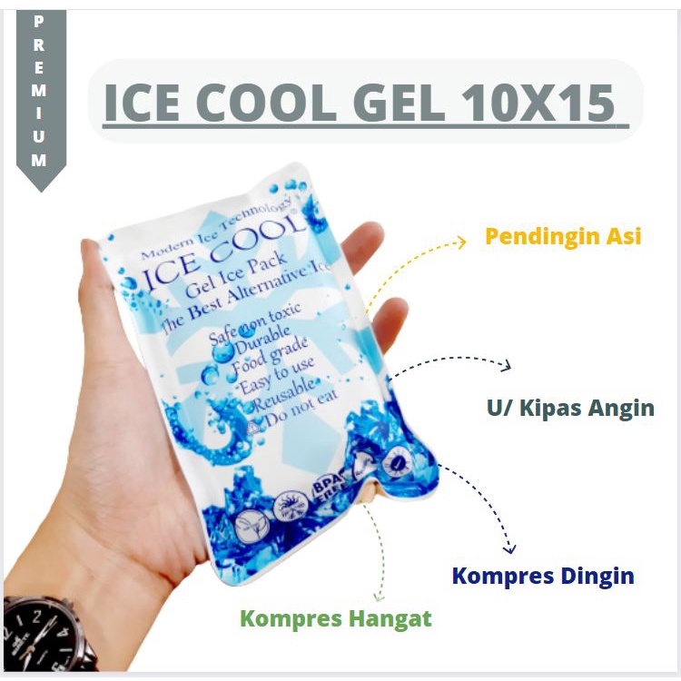 Tempat Jual Blue Ice - Pendingin Box Es Krim - Es Gel Untuk ASI Alat Pembeku Es Cream - Pendingin Bo