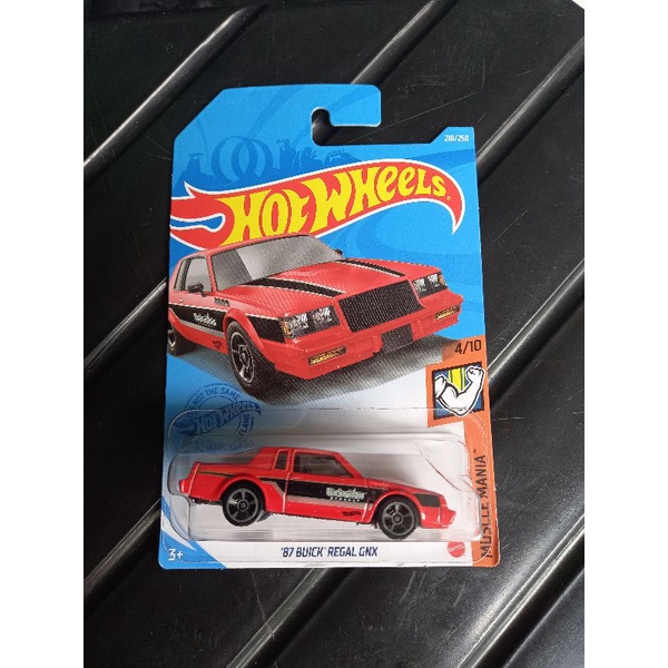 hotwheels 87 BUICK REGAL GNX merah HW MUSCLE MANIA