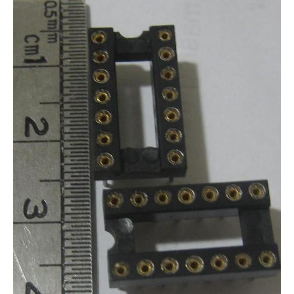 

Soket Ic 14 Pin Round Hole (Lubang Bulat) Audiopa83