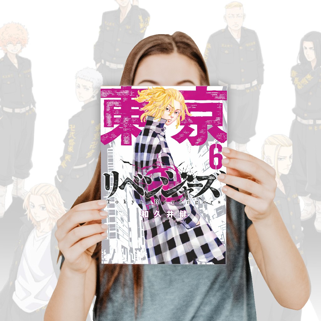 Poster Anime Tokyo Revengers Koleksi A4 - Takemichi Mikey Draken Baji Kazutora-3