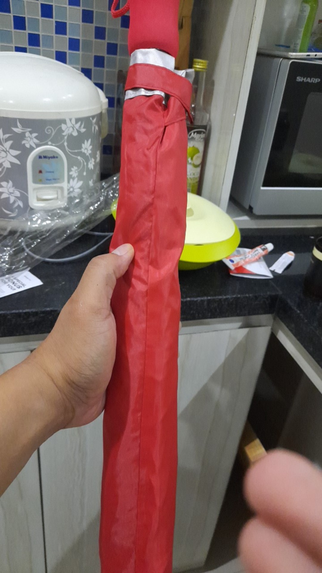 Tabasa Payung Golf Lipat Dua Polos Nagoya