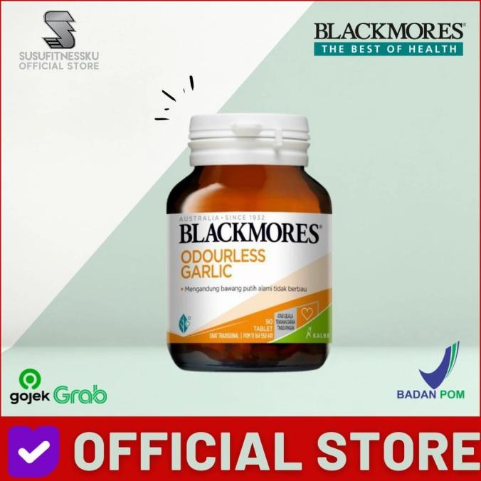 KEKINIAN Blackmores Odourless Garlic 90 Tablet Bawang Putih Alami Darah Tinggi