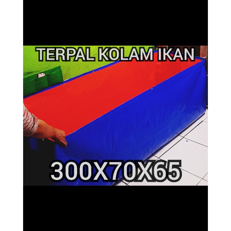 TERPAL KOLAM IKAN  (A'5)   (A'12)'KOREA KOLAM IKAN SUPER QUALITY