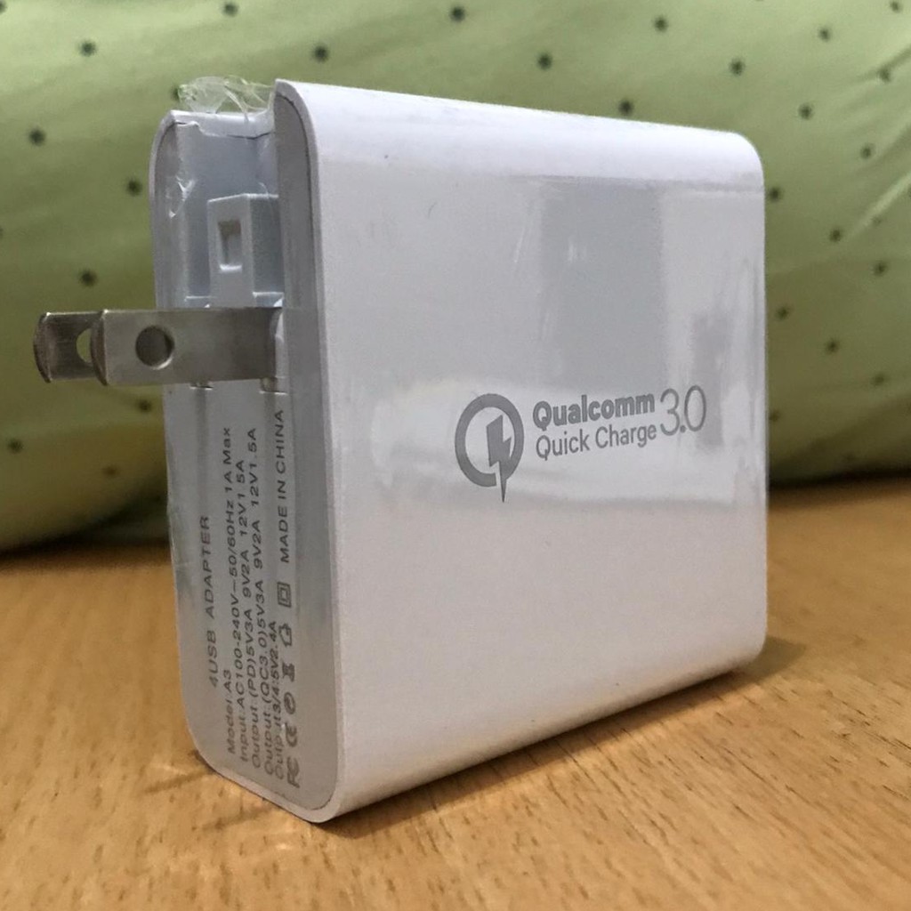 Qualcomm 3.0 Fast Charging 45W Quick Charger 4 Port