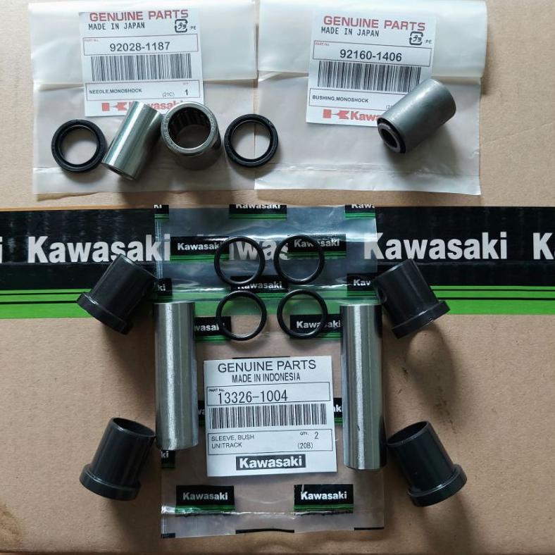 Bosh Monoshock Bushing Unitrack Kawasaki Ninja Rr Ss Krr 150R 150 R S 2Tak Seal Oring Teflon Bush Sl