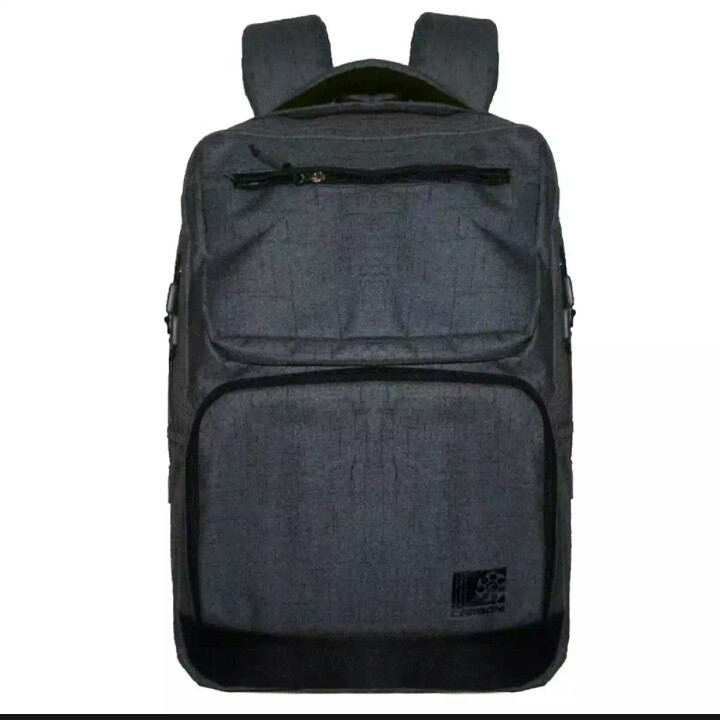 Carboni tas ransel pria dan wanita tas punggung backpack tas laptop - grey