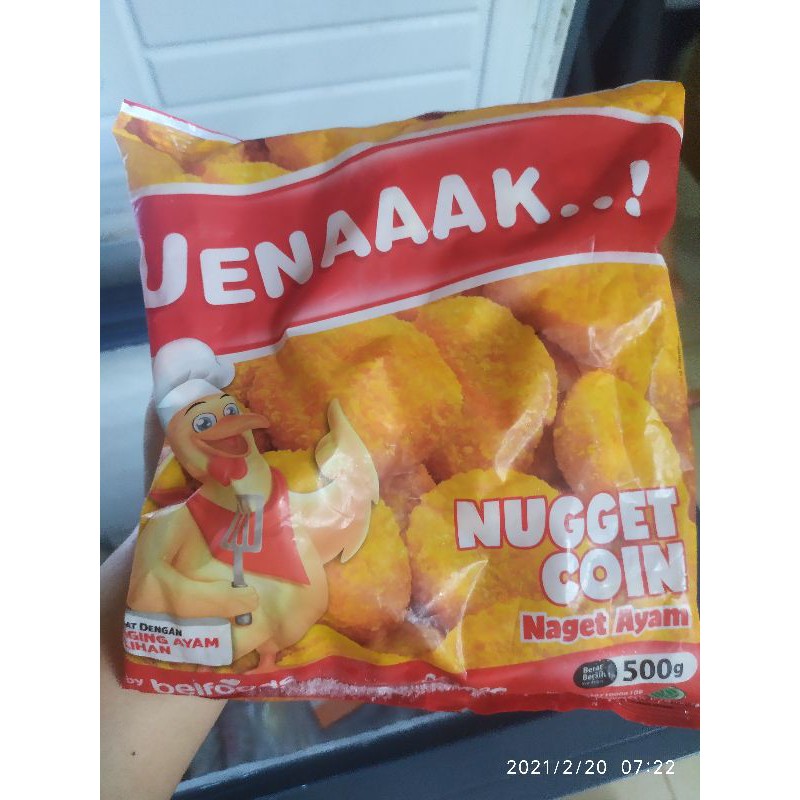 

Bellfoods Chicken Nugget 500gr