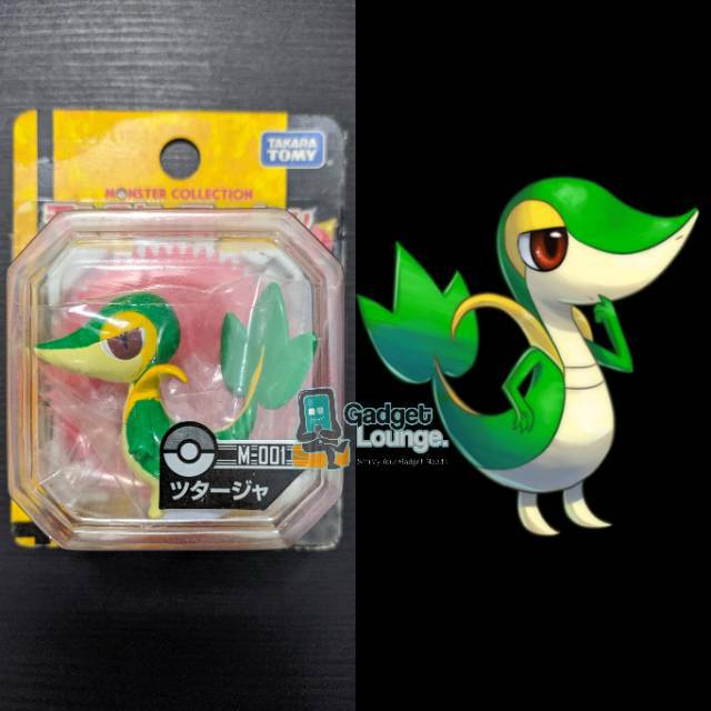 Original Takara Tomy Moncolle Pokemon Starter Generation 5 Figure : Snivy