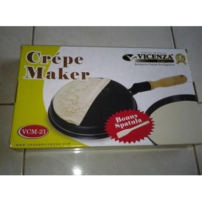 PROMO VICENZA CREPE / CREPES MAKER / WAJAN KWALIK VCM-21 PERALATAN MEMASAK