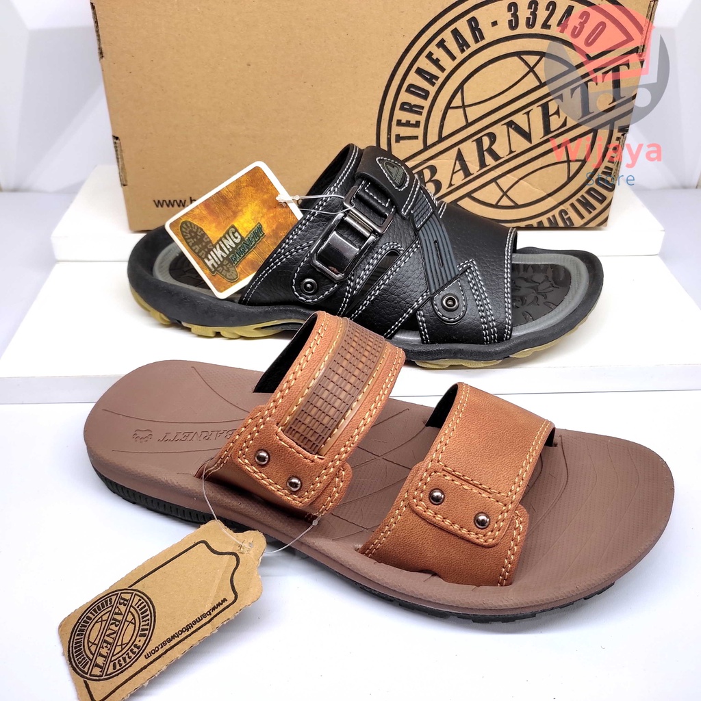 Sandal Slop Pria Barnett Sendal Selop Kasual Cowok Laki-Laki Desain Trendy dan Berkualitas HIKING DALLAS TEVA PRO