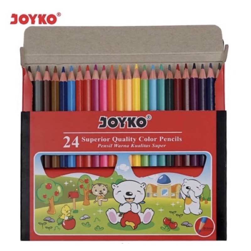 

PENSIL WARNA JOYKO 24 COLOR