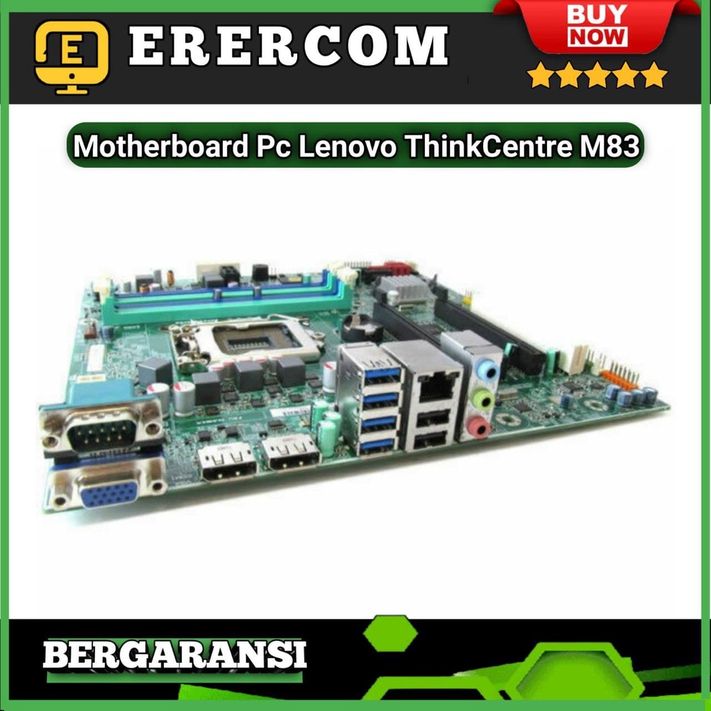Motherboard Mainboard Mobo PC Lenovo ThinkCentre M83 Socket 1150 4 Slot Ram Original Murah
