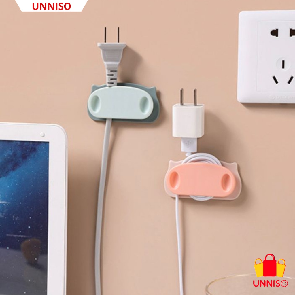 UNNISO - Hook Pengikat Kabel Organizer Per Pc HK5