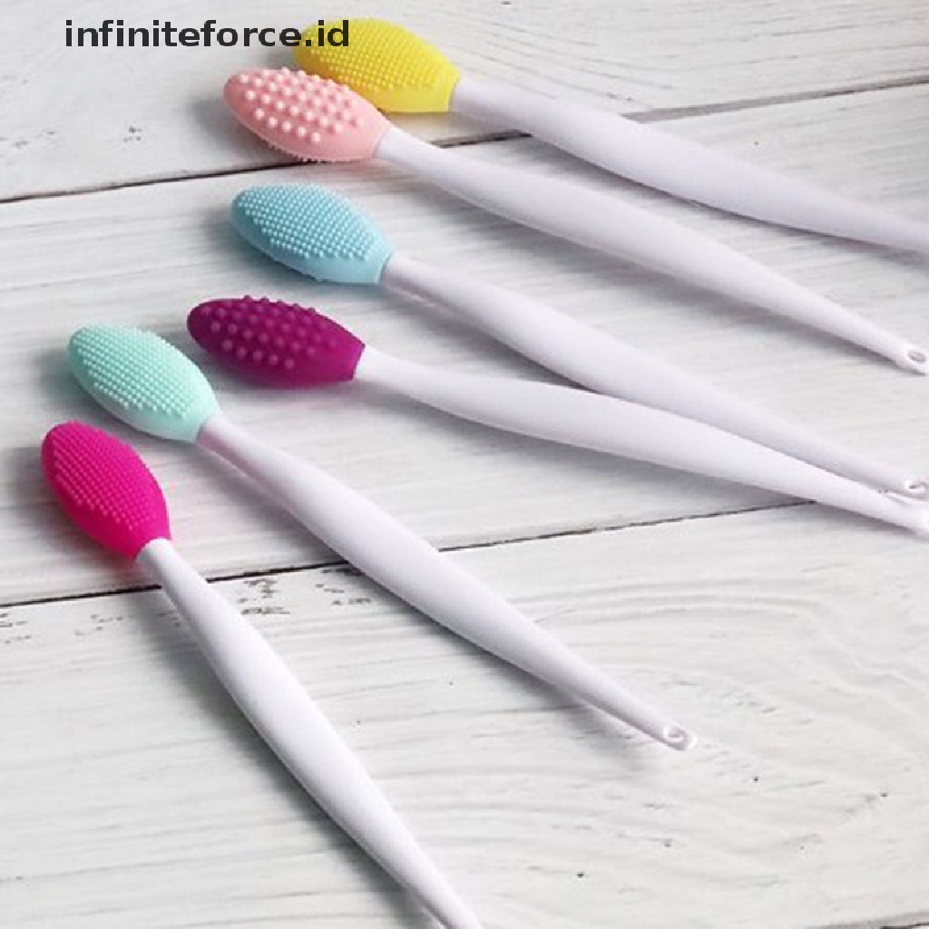 Infiniteforce.id Brush Silikon Pembersih Komedo Wajah 6 Warna