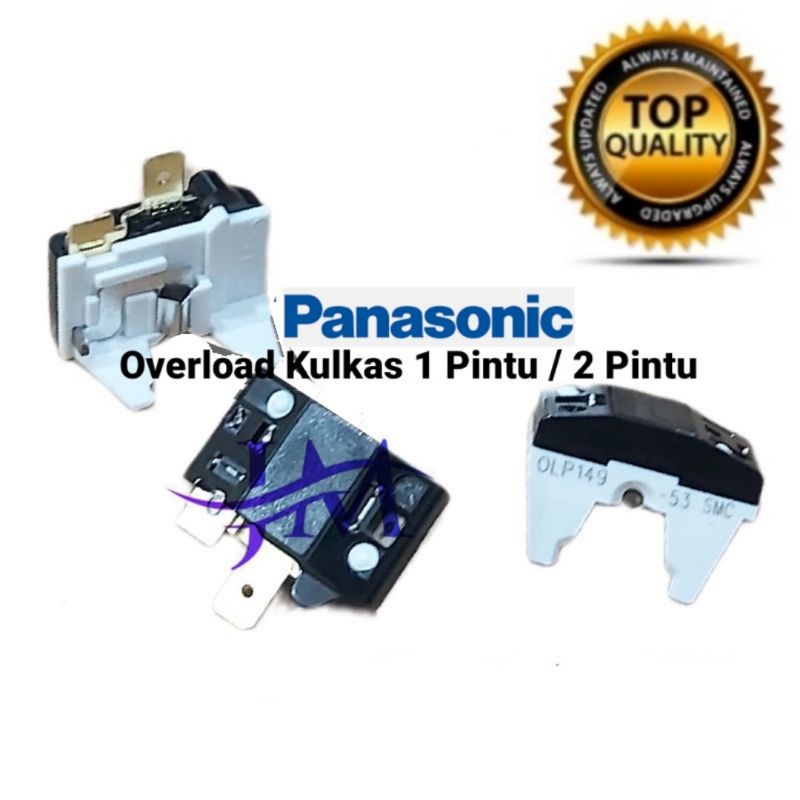 Overload kulkas Panasonic 1 pintu / 2 pintu