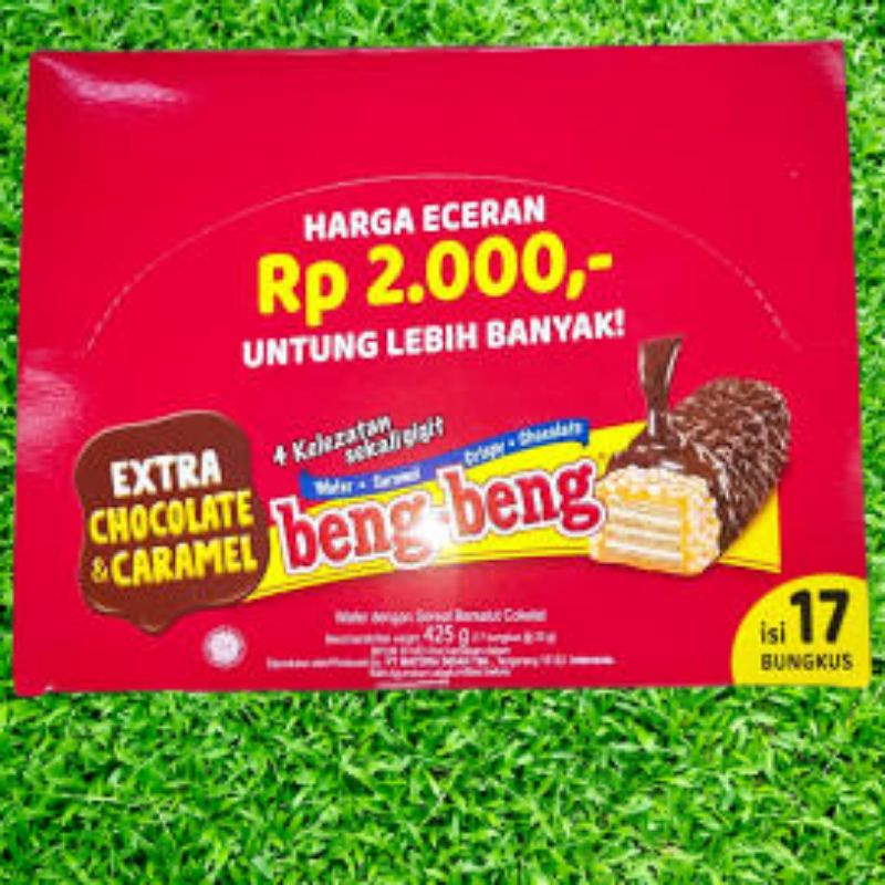 

Beng-Beng Wafer Chocolate 25gr X 17pcs (1Box)