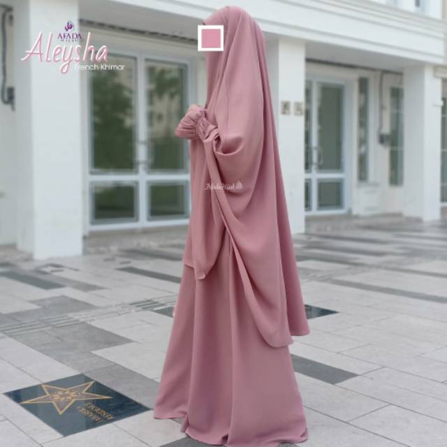 Aleysha French Khimar by afada hijab
