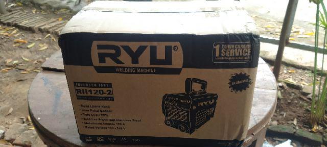 Mesin Las Ryu 450watt 120a Rii 120-2 Atau Travo Las Ryu Listrik