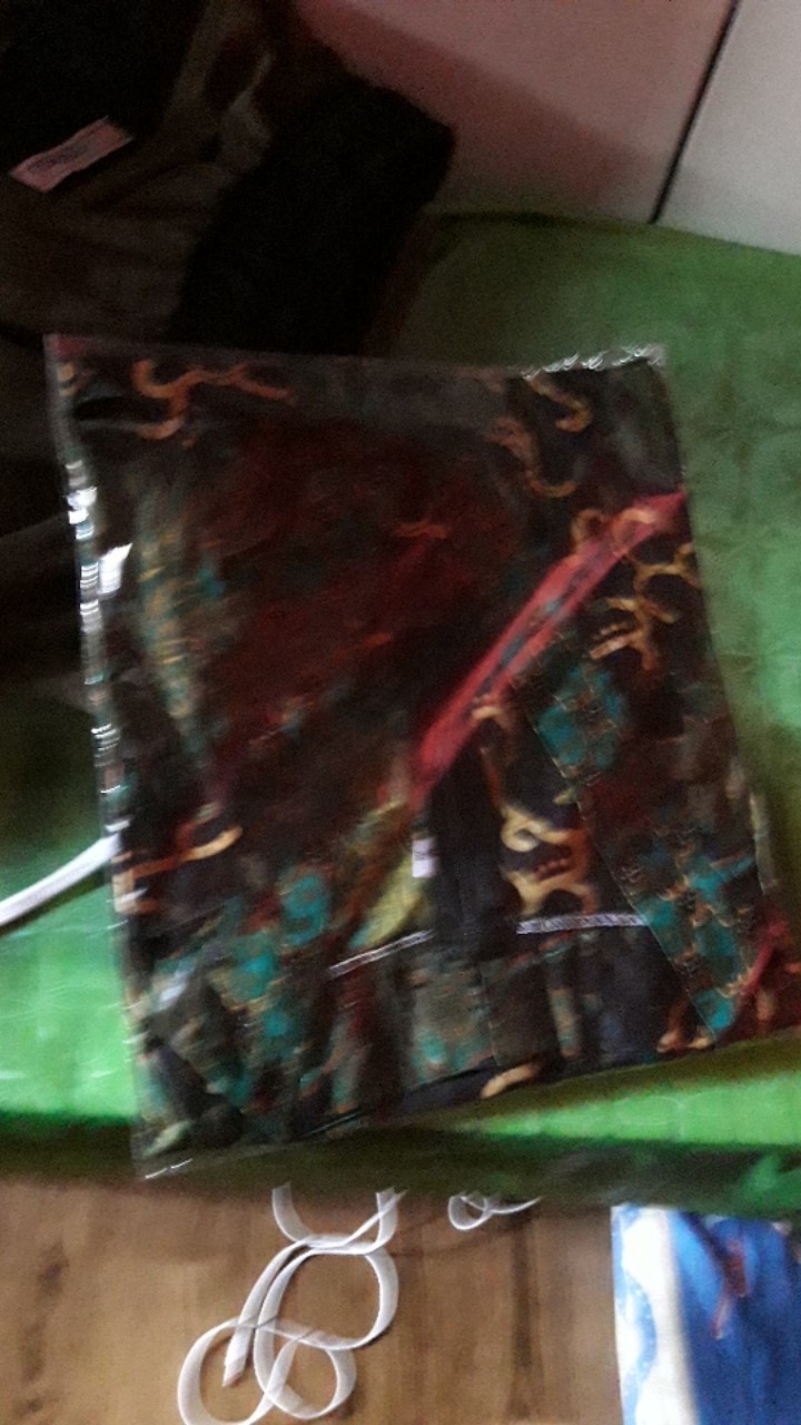 Maura Couple Sania Ruffle Atasan Batik Couple Dolby Dv71 Hijau