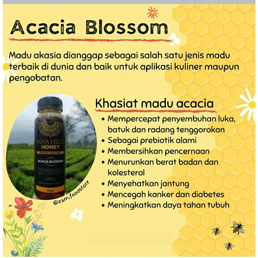 

Madu Acacia Javahills Honey Raw Honey Premium