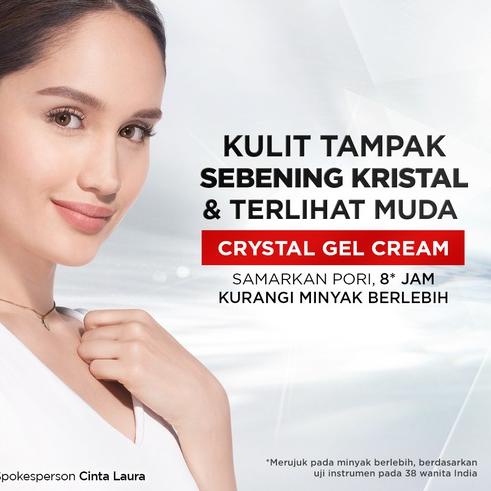 ❋ L'Oreal Paris Revitalift Crystal Gel Cream (Wajah tampak sebening kristal) - Skincare Loreal ☝